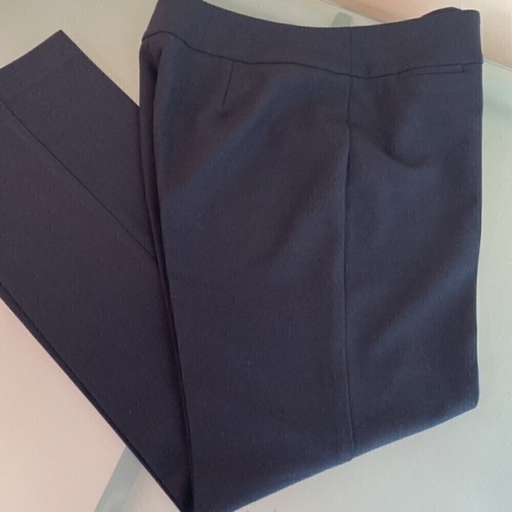 Like NEW Talbots High Waist Trousers with Stretch Size 10 - Picture 2 of 4